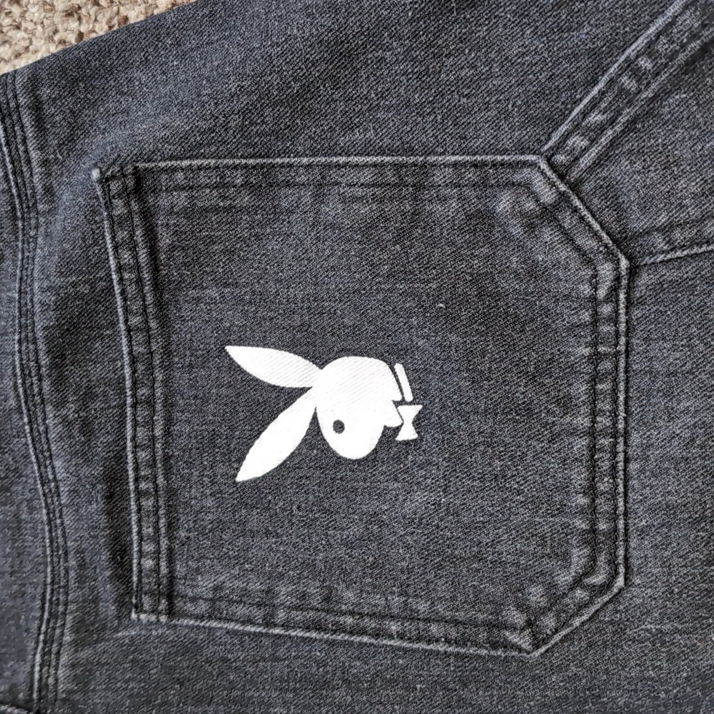 Playboy Y2K High Rise Baggy Carpenters Jeans Women's Size 31